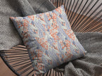 HomeRoots 18' Orange Lavender Tropics Suede Throw Pillow