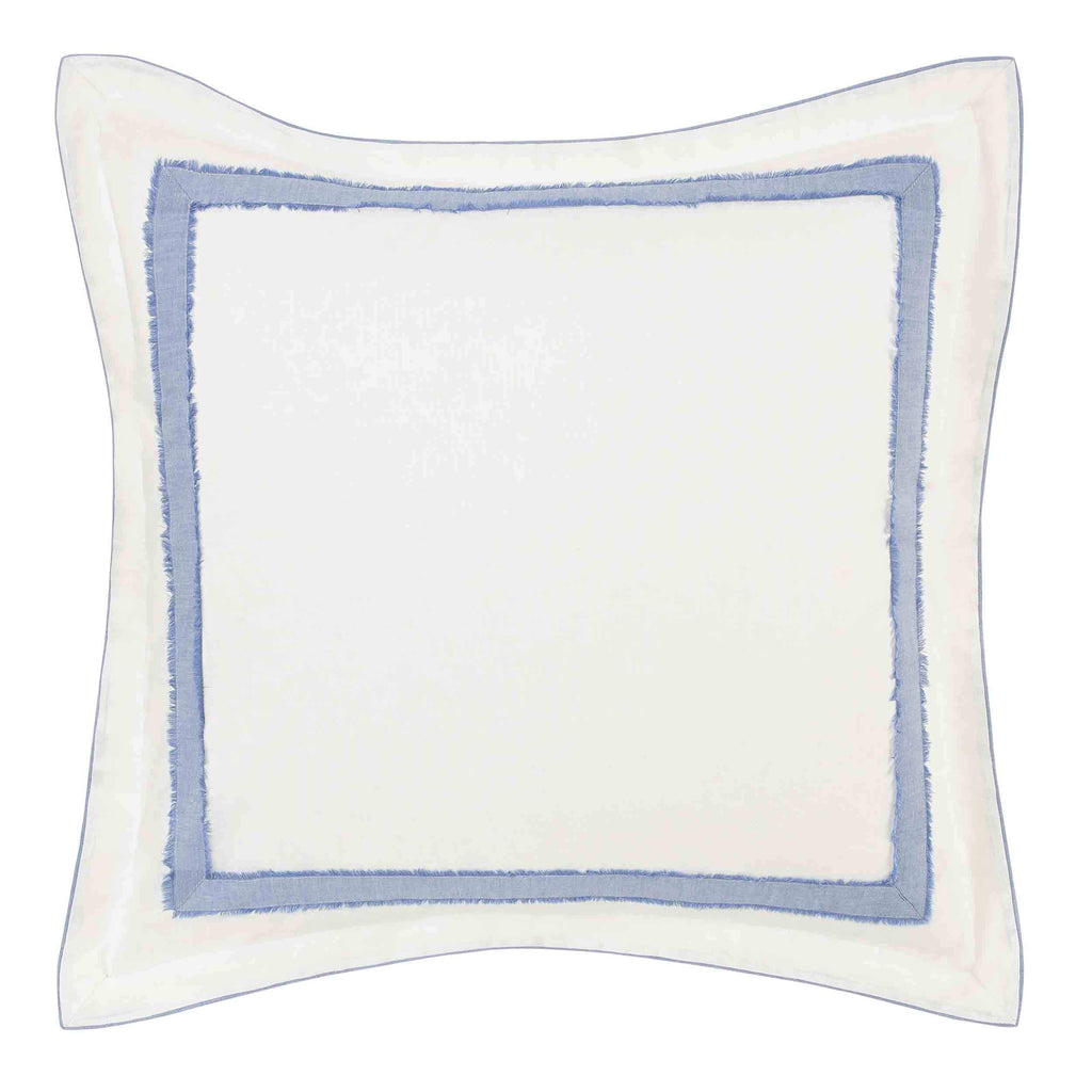 Laura Ashley Mila Euro Sham, 26x26, Blue