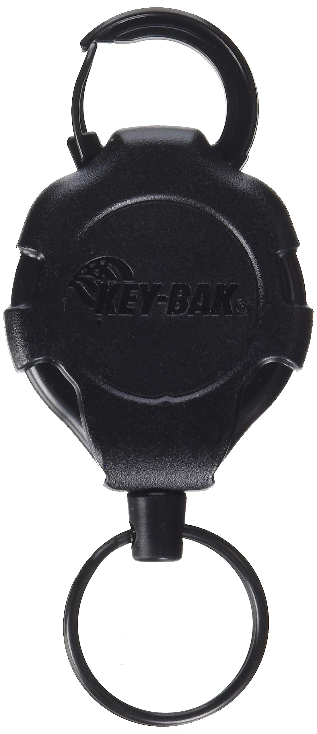 Key-Bak Ratch-It Retractable Ratcheting Tether With 36' Retractable Cord, 15 Oz. Retraction, Carabiner Attachment