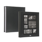 Kleer-Vu Photo Album Suedeleather Collection, Holds 500 4X6 Inches Photos, 5 Per Page - Black