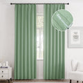 Yz Home Pinch Pleated Curtains Blackout Pleated Natural Linen Curtains With Hooks 2 Pages Pinch Pleat Drapes 63 Inch For Living