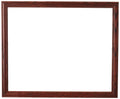 ArtToFrames 17x21 inch Cherry stain on Solid Red Oak Wood Picture Frame, 2WOM0066-59504-YCHY-17x21