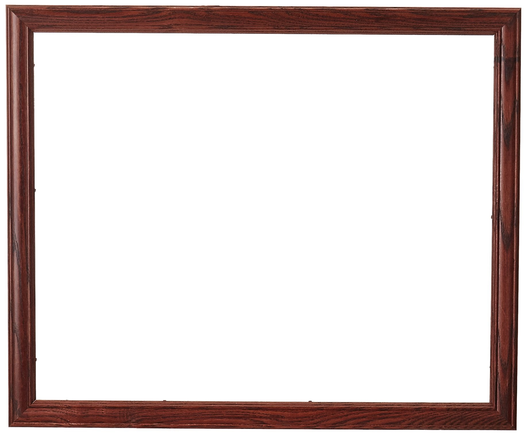 ArtToFrames 17x21 inch Cherry stain on Solid Red Oak Wood Picture Frame, 2WOM0066-59504-YCHY-17x21