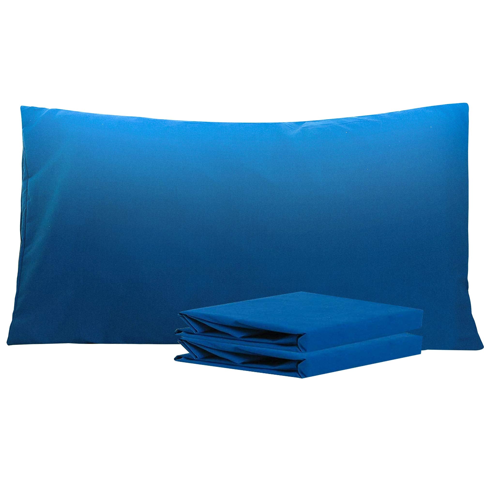 Ntbay King Pillowcase Set - 2 Pack Brushed Microfiber 20X36 Pillowcases - Soft, Wrinkle-Free, Fade-Resistant, Stain-Resistant, R