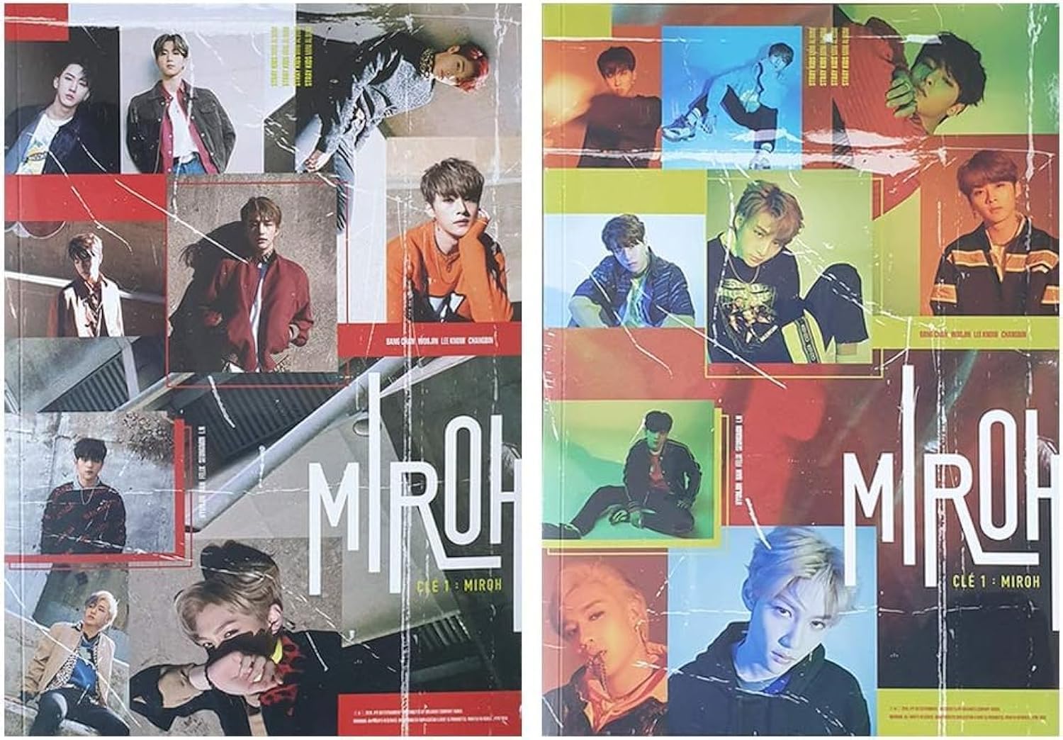 STRAY KIDS 4th Mini CLE 1 : Miroh Album Standard (Cl   1 Version) CD+Photobook+3 QR Photocards+(Extra 4 Photocards + 1 Double-Si