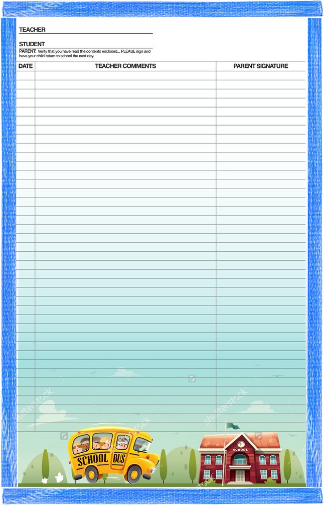 Hammond & Stephens Kids At Work School And Homework Envelopes, 10 X 15 Inches, Pack Of 100, Blue - 082125