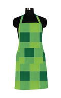 Airwill Cotton Kitchen Cooking Aprons (4Way Green)
