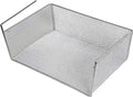 YBM Home Under Shelf Basket  Mesh Stainless Steel Storage Under Cabinet Hanging Basket Rack Maximize Space in Cabinets, Pantry 