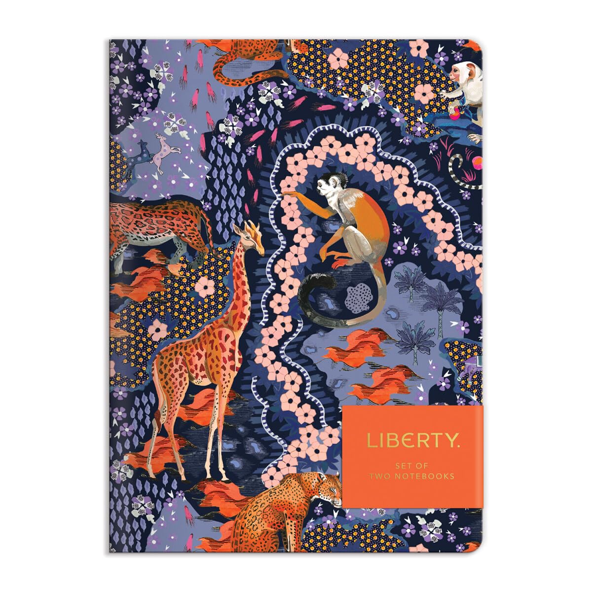 Galison Liberty London Maxine Writers Notebook Set - Includes Two 6    X 8.25    Soft Covered Journals - 80 Lined Pages Each, Jo