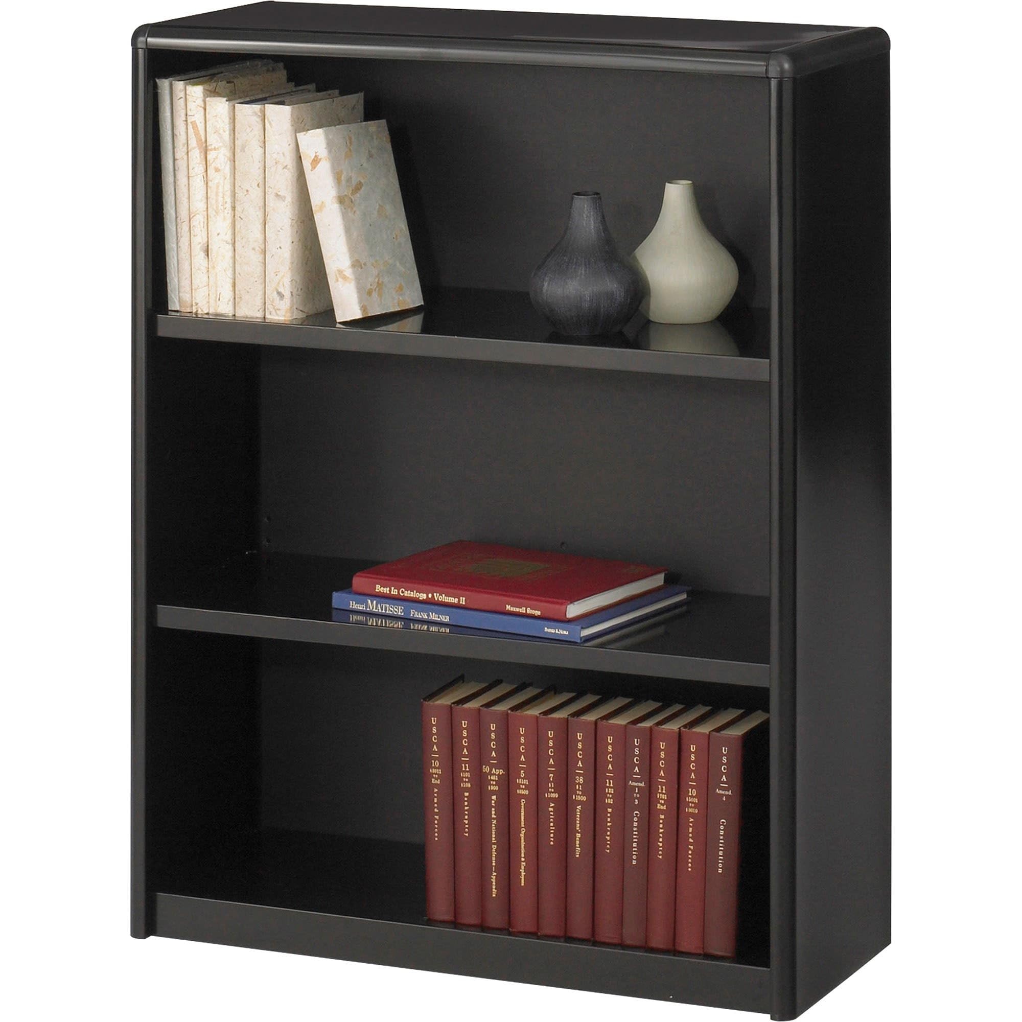 Safco Value Mate Series 6 Shelf Metal Bookcase - Thumbnail 2
