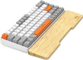 Bamboo Keyboard Wrist Rest For Computer Keyboard, Ergonomic Mechanical Keyboard Wrist Rest, Hard Wrist Rest For Pain Relief, Ant