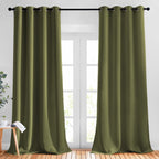 Nicetown Blackout Curtains For Living Room - Functional Blackout Curtains/Panels For Bedroom, Window Decoration, Privacy Assured