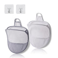 2 Pack Foldable Mesh Hanging Laundry Hamper, WallMount Laundry Bag
