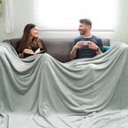 Phf Oversized King Fleece Blanket 120'X120', No Shed No Pilling Big Soft Blanket, Extra Large 10'X 10' Lightweight For Bed, Sofa Travel And Camping, Suitable For All Season, Sage Green