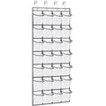 Vopton 28Large Pockets Over The Door Shoe Organizer, Hanging Shoe Organizer For Closet, Premium Clear Shoe Rack For Door, Shoes