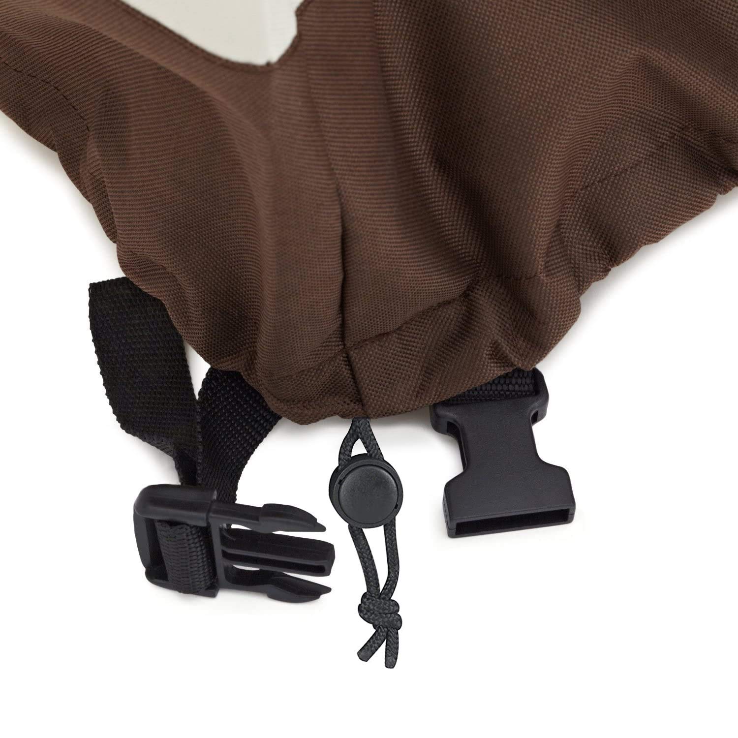 Amazon Basics Outdoor Patio Deep Lounge Chair Cover, Set Of 2, Beige/Tan