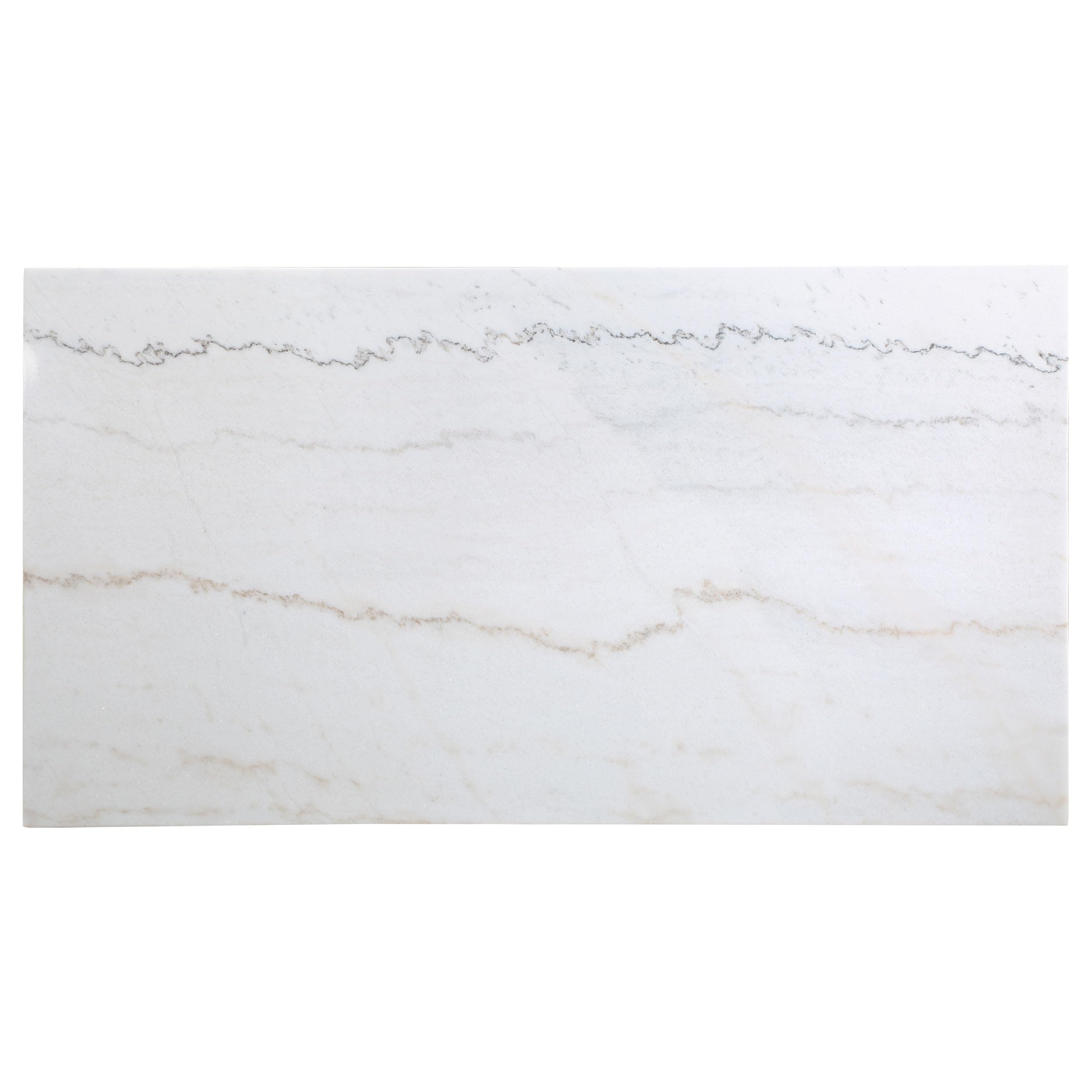 Coaster Home Furnishings Aldrich Counter Height Trestle Base Dining Table with Genuine White Marble Top Dark Brown