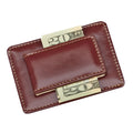 Brown Card Holder And Money Clip