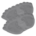 Kuber Industries Bath Mat | PVC Bathroom Mat | Shower Bath Mat | Foot Shape Bath Tub Mat | Foot Massager Mat | AntiSkid Floor M