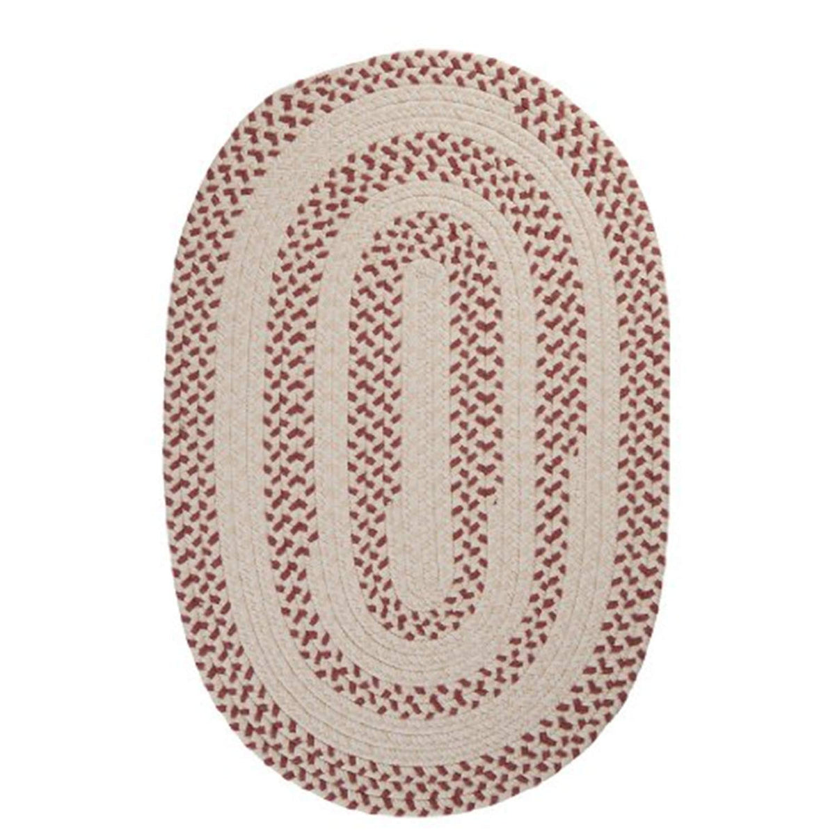 Colonial Mills Elmwood Red 8' X 8' Round Area Rugs - Em79R096X096