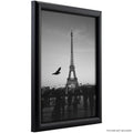Craig Frames fw2bk0410AAC 0.765-Inch Wide Picture/Poster Frame in Smooth Finish, 4 by 10-Inch, Matte Black