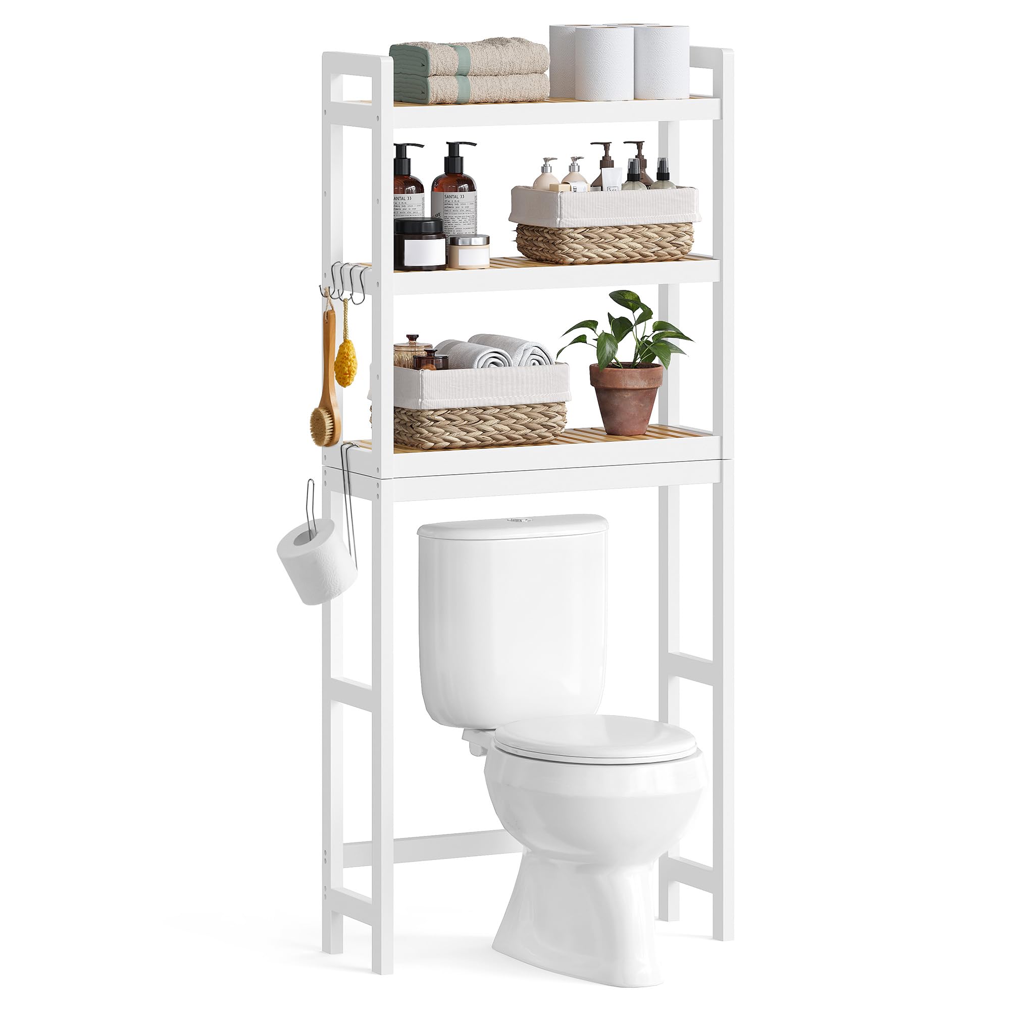 SONGMICS Over the Toilet Storage Shelf - Thumbnail 5