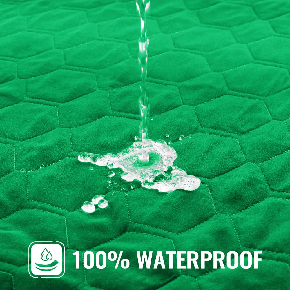 Rbsc Home Recliner Chair Cover 100% Waterproof Slipcovers Anti-Slip Small Recliner Slipcovers For Pets Baby Dogs Cats Washable P