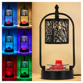 HEKALU Tree Candle Warmer Lamp, LED Colors Changing Candle Warmer with ATimer, Bedroom Living Room Home Decor Wax Melting Warmer