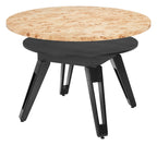 Zuo Burl 2 in 1 Table Natural