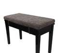 Loveboat Washable Bench Cushion, Non-Slip Bench Pad For Shoe Storage, Window, Piano, Dining 30'X14'X2' Brown
