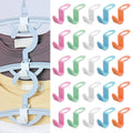 20 Pcs Clothes Hanger Connector Hooks  Space Saving Closet Organizer, Heavy Duty Cascading Hanger Extender, Plastic Hooks For H