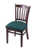 Holland Bar Stool Co. 3120 18 Chair with Dark Cherry Finish and Graph Tidal Seat