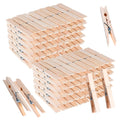 SenseYo 100 Pcs 1.9 Inch Wooden Clothespins Clips for Hanging Clothes, Craft, Home