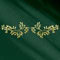 Hotop 2 Pieces Metal Tree Leaf Wall Decor Vine Olive Branch Leaf Wall Art Wrought Iron Scroll Sculptures Above the Bed, Living R
