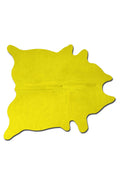 HomeRoots 72' x 84' Yellow Cowhide - Rug