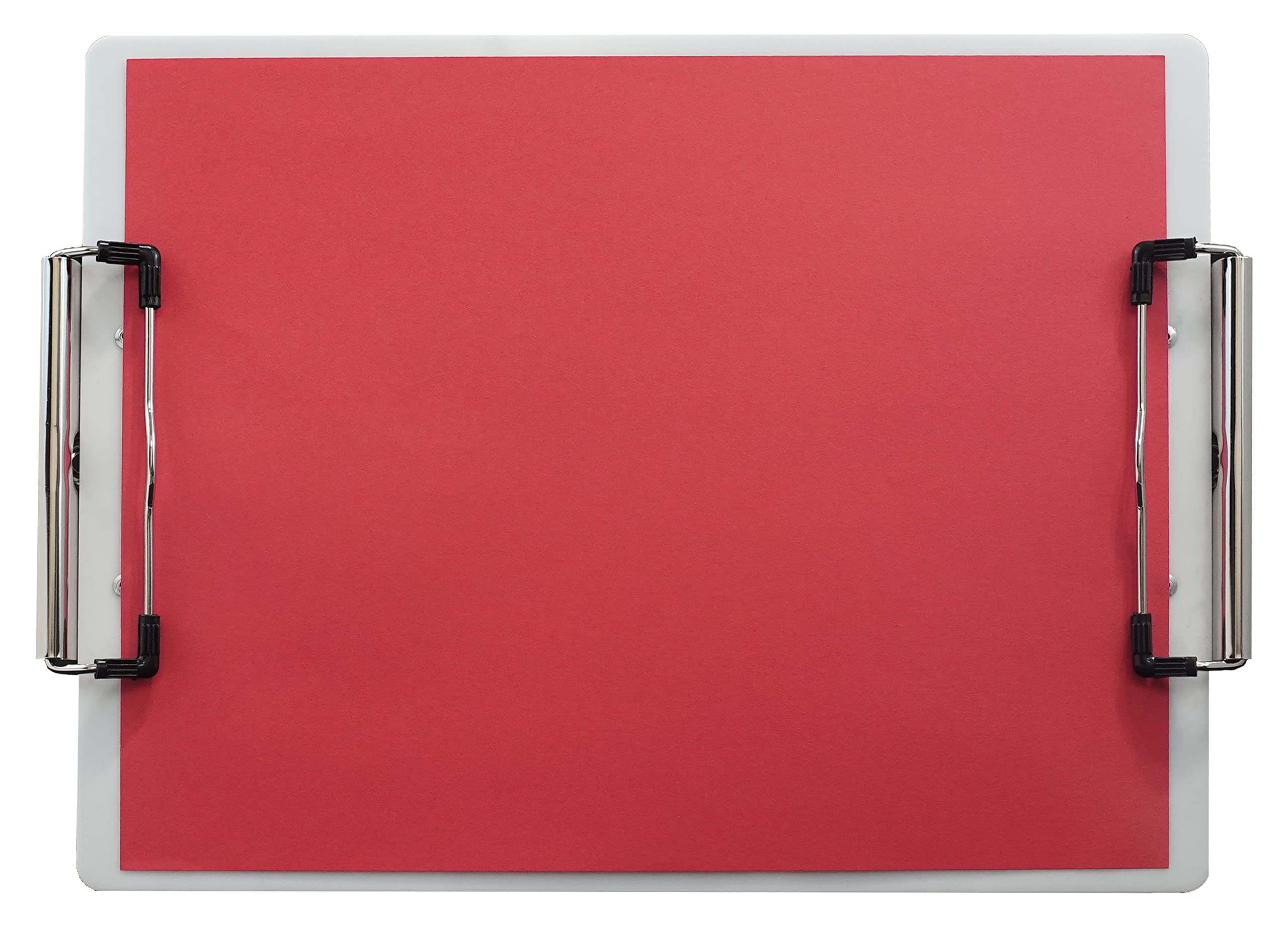 Double Clip Clipboard (9'X12' Letter, White)