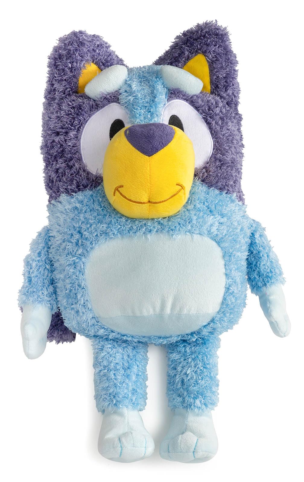 Bluey Fuzzy Plush Pillow Buddy - Super Soft Stuffed Pillow - 17 Inches