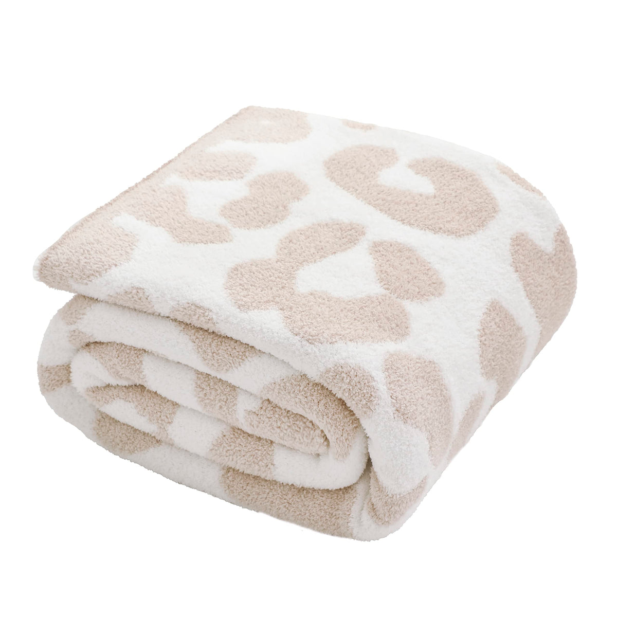 Ultra Soft Cozy Cow Print Fluffy Microfiber Knitted Throw Blanket Super Cozy Lightweight Fleece Bed Blanket For Sofa Couch Bed T