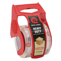 Tape Logic Heavy Duty 2In X 25Yd Clear Packaging Tape With Dispenser, Strong Clear Packing Tape Roll Ideal For Shipping & Moving