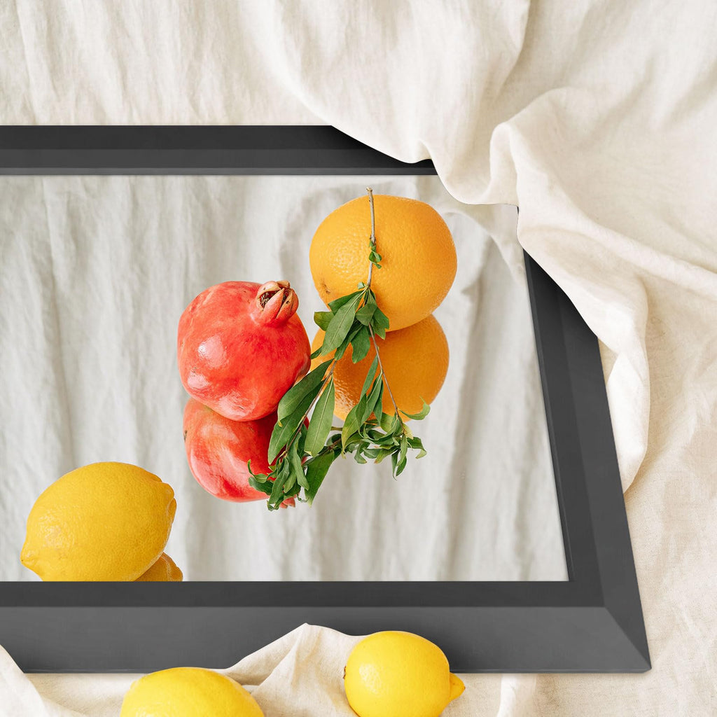 Amorho Black Bathroom Mirror, 55X32 Inch Thick Metal Framed Wall Mirrors For Over 2 Sinks, Bedroom, Living Room, Entryway, Large