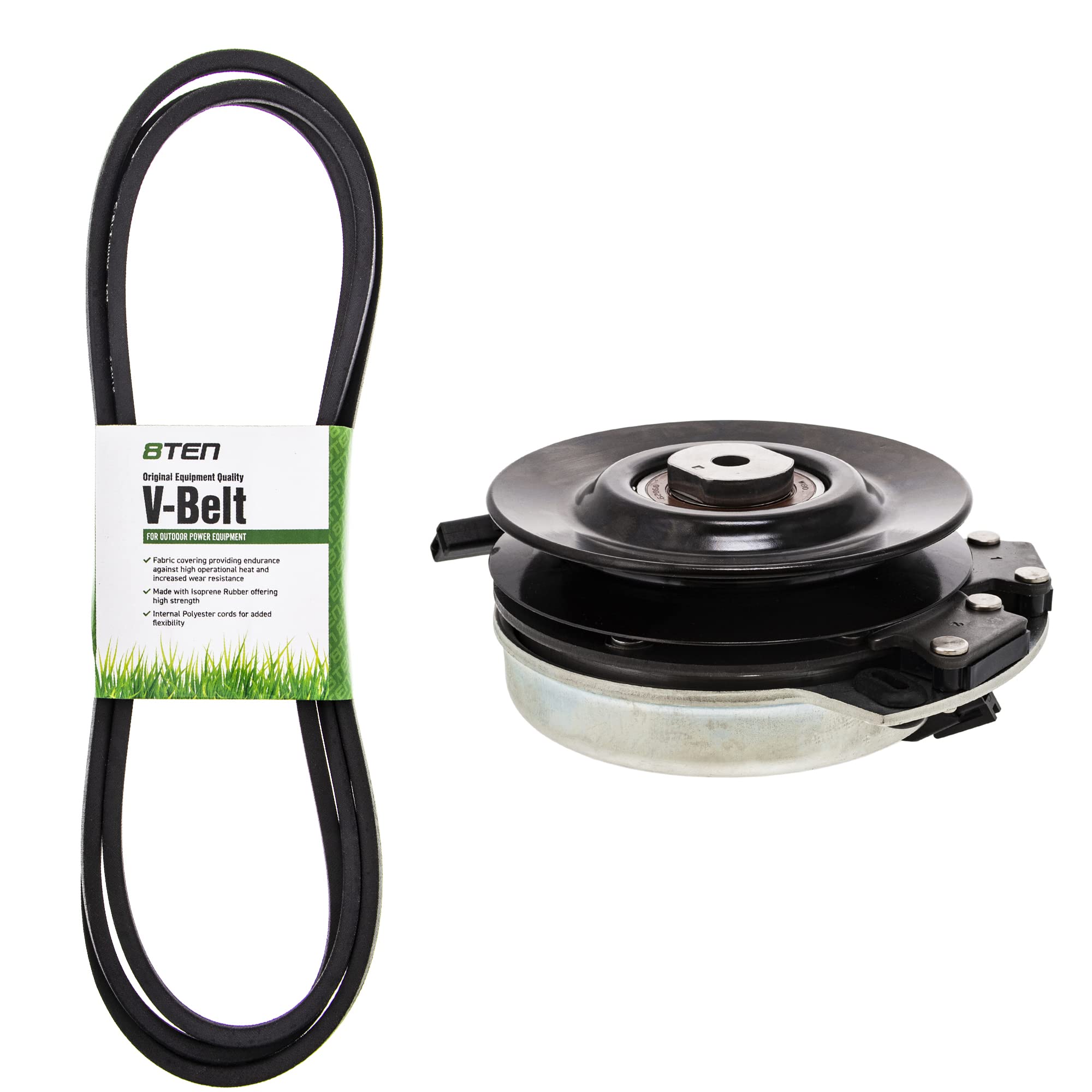 8Ten Belt Pto Clutch Kit For John Deere L120 L130 L2048 L2548 Gx20305 Gy20571 Gy20878 Gy20108 Gy21340 Gy20652