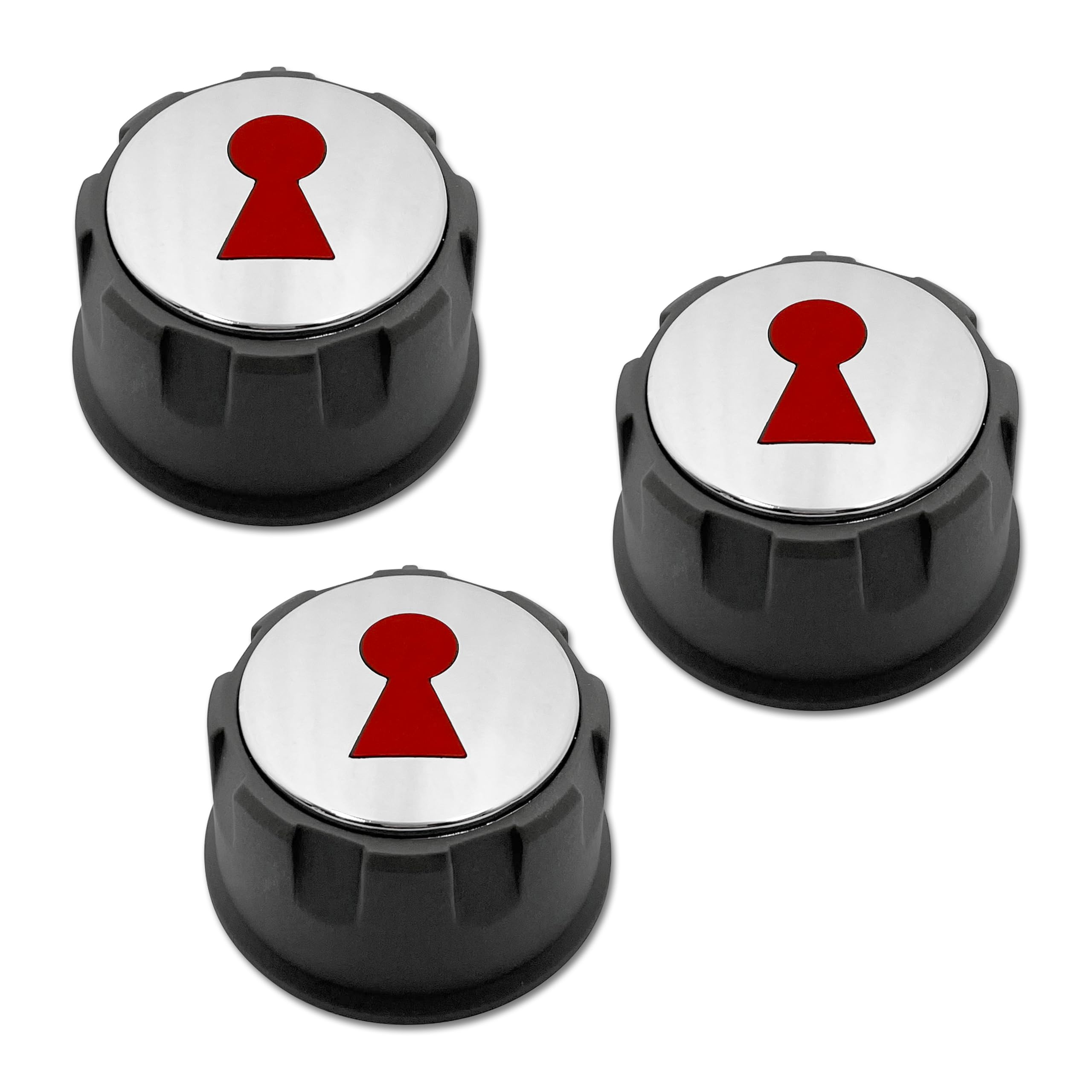 Control Knobs 69893 Compatible With Weber Spirit 200 & 300 Series (With Up Front Controls) Years 2013 And Newer(Set Of 3)