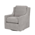 Madison Park Harris Swivel Chair Grey See Below, MP103-0240