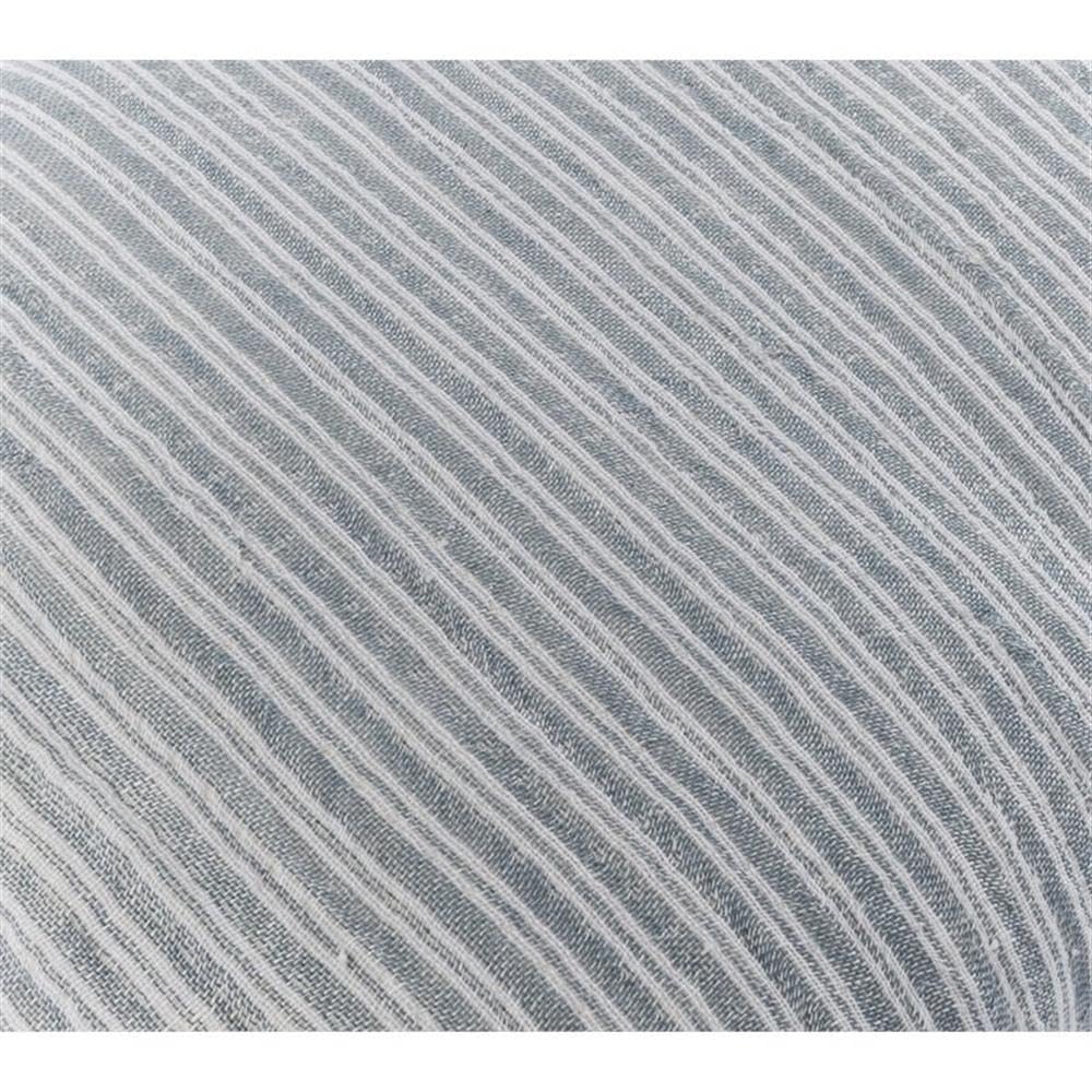 Kosas Home Camille 16X36 Rectangular Cotton And Linen Throw Pillow In Ash Blue