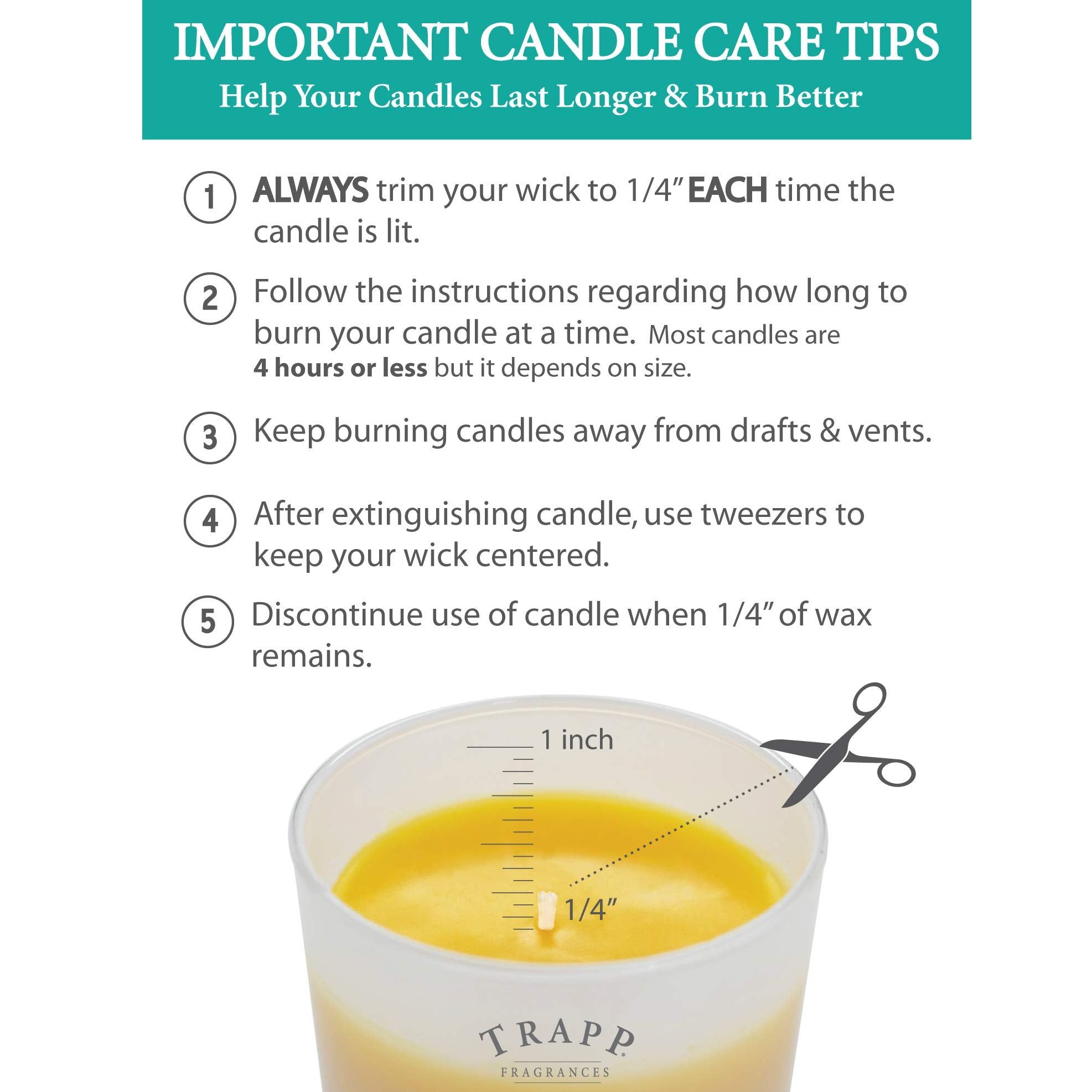 Trapp Candle No. 25 Lavender De Provence Candle, 7Oz Candle, Signature Home Collection, 50 Hours - Designer Aromatherapy Candle,