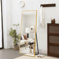 NicBex Full Length Mirror, 60 x 20 Wall Mirror Full Length Wall Mounted Mirror Aluminum Alloy Frame Dressing Mirror for Bedroom/