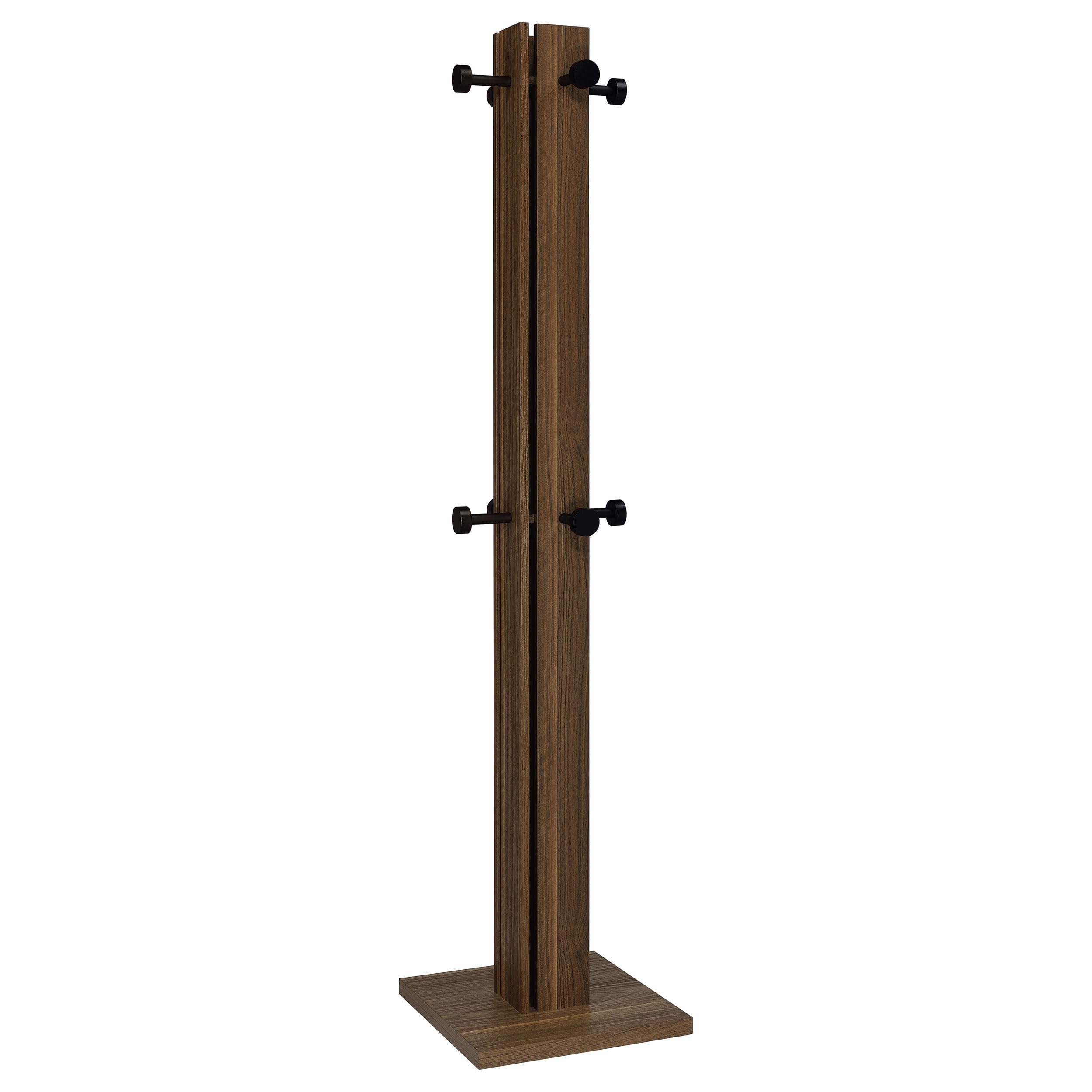 Coaster Home Furnishings Rikkie Walnut Coat Rack Walnut
