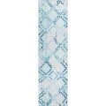 Sedona Sn15 Blue Transitional Rug Runner 2' 3" X 12'