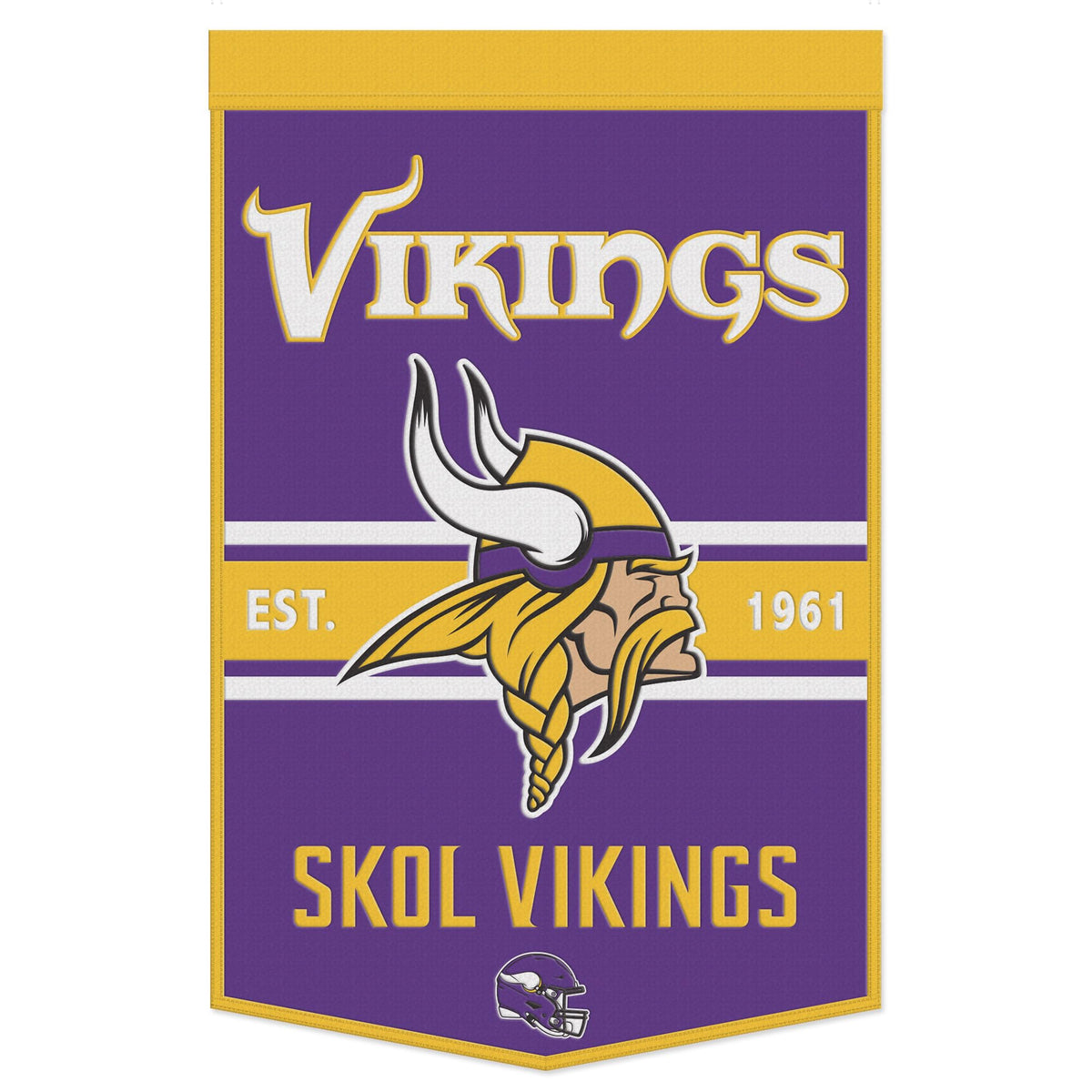 WinCraft Minnesota Vikings 24' x 38' Championship Banner