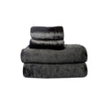 Southwest Canyon Comfort Collection Velvet Plush Sheet Set, Queen, Black